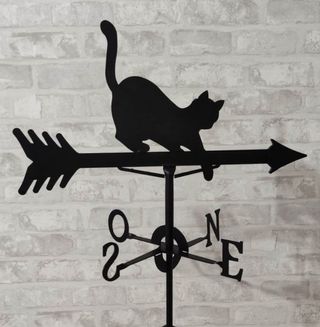 Veleta de forja Gato.