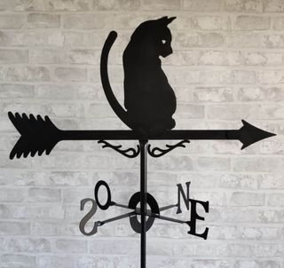 Veleta de forja Gato.