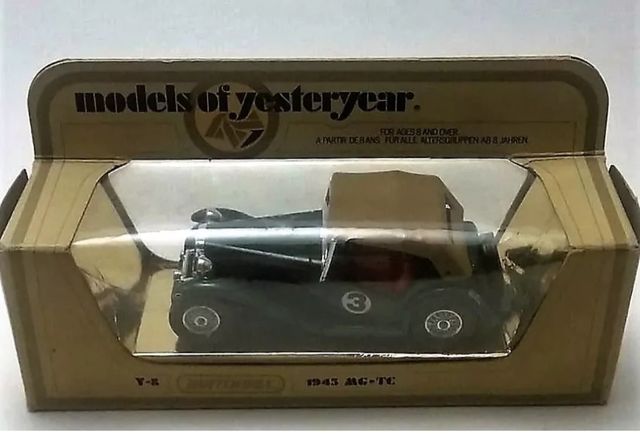 MG T C 1945 N Y 8 Lesney Matchbox