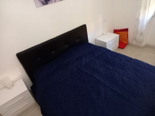 Copriletto matrimoniale blu notte