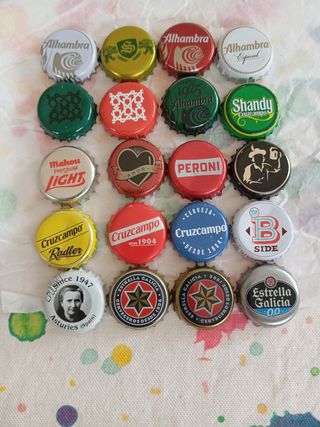 Colección chapas de botellas II