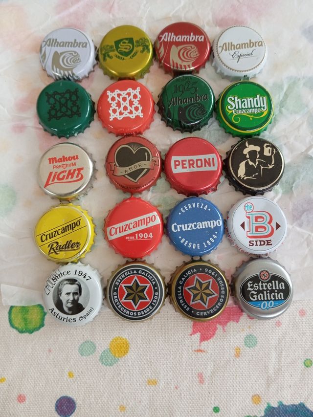 Colección chapas de botellas II