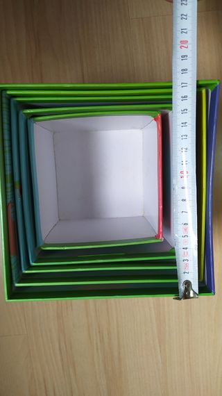 Cubos apilables grandes