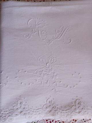 Sabana y almohada algodón