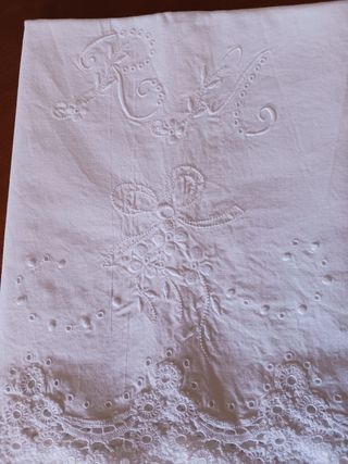 Sabana y almohada algodón