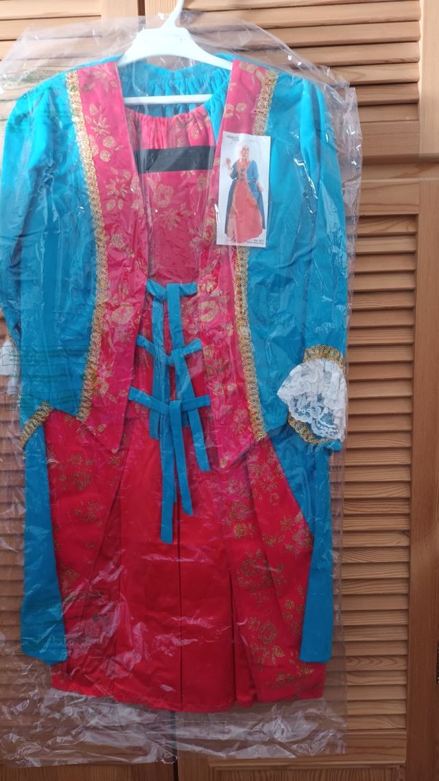 Vestido carnaval talla unica