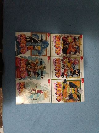 Naruto manga 1 al 6