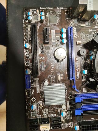 PLACA BASE MSI  B75MA-P45 1155 I5 3570 DDR3