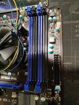PLACA BASE MSI  B75MA-P45 1155 I5 3570 DDR3