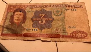Billete cubano