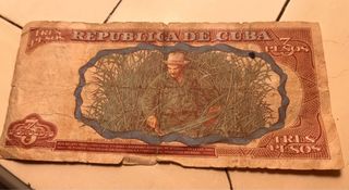 Billete cubano