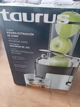 Licuadora Taurus prensado en frio
