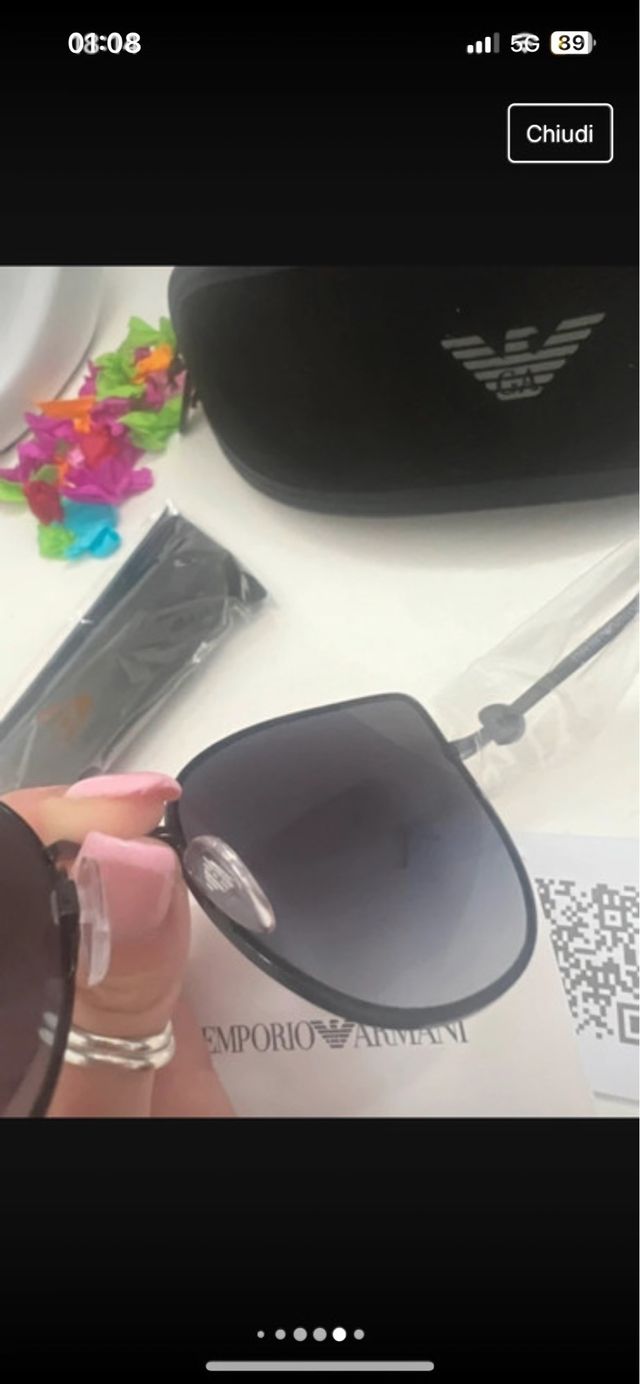 Occhiali da sole Armani da donna