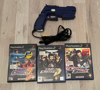 Colección Time Crisis PS2 LightGun