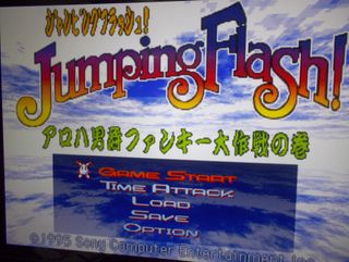 PS1 JUMPING FLASH JAPONES NTCS-J ORIGINAL PSX