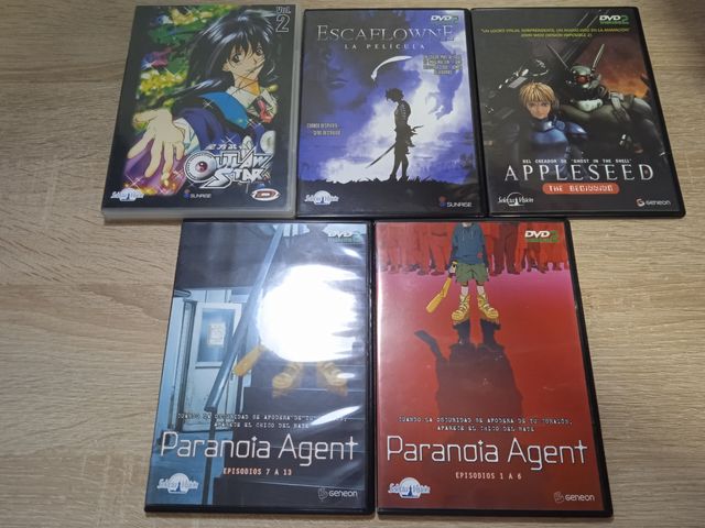 Pack anime (15 DVDs)