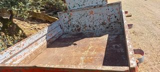 Remolque traccion motocultor