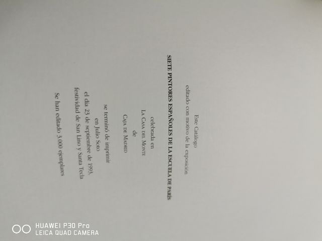 Libro 7 pintores escuela paris