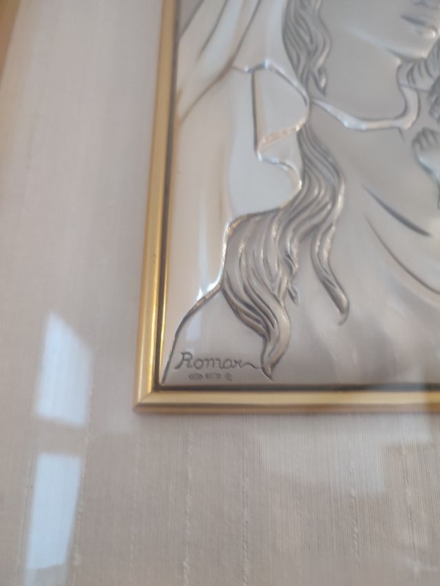 Virgen y cristo de la marca romar