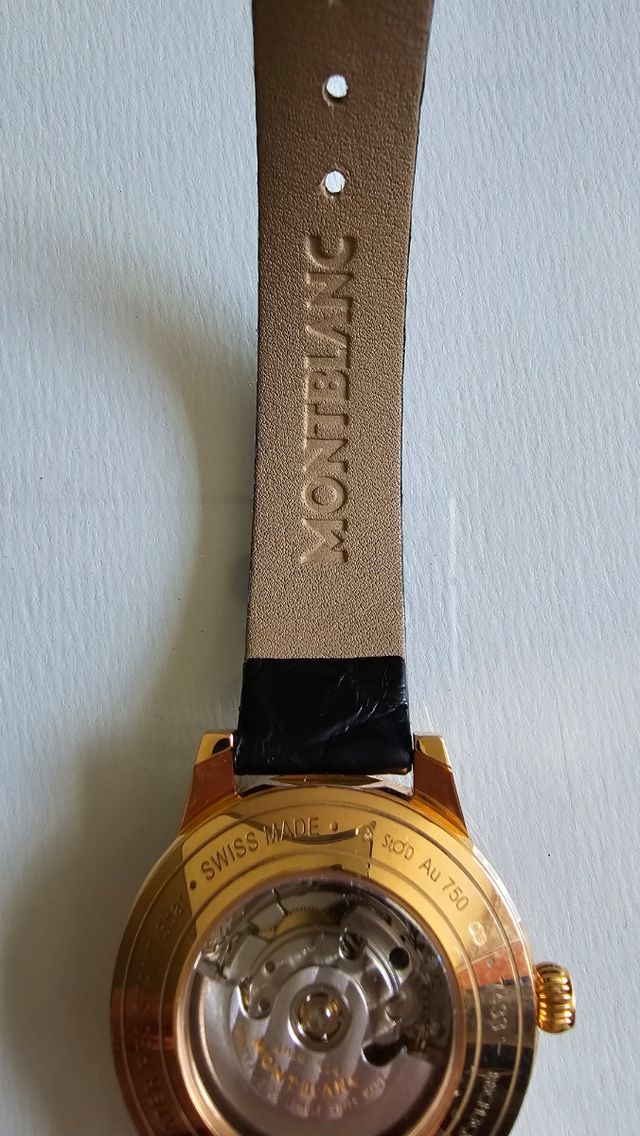 Reloj Montblanc Boheme oro y diamantes