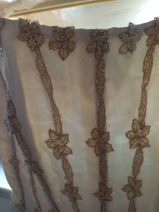 vestito da sposa.Gonna=vita34cm,top=33cm