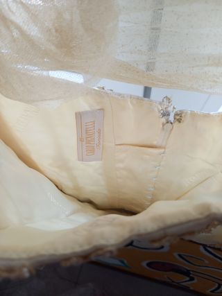 vestito da sposa.Gonna=vita34cm,top=33cm