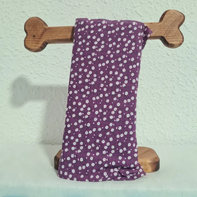 Collar para perro hecho a mano flores