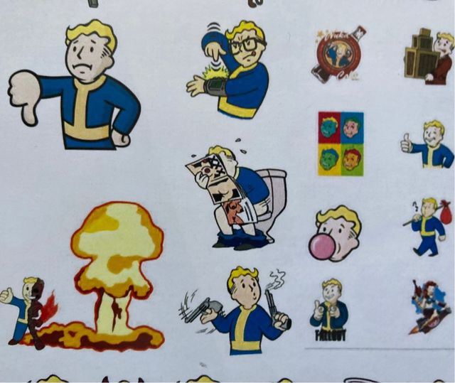 Adesivi Fallout