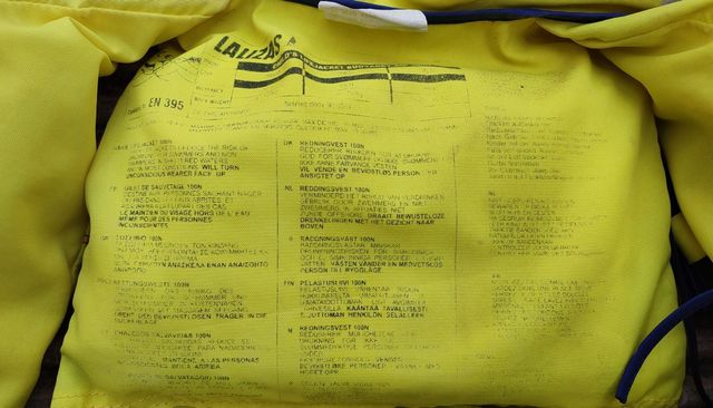 Chaleco salvavidas infantil Lalizas 10-20 kg