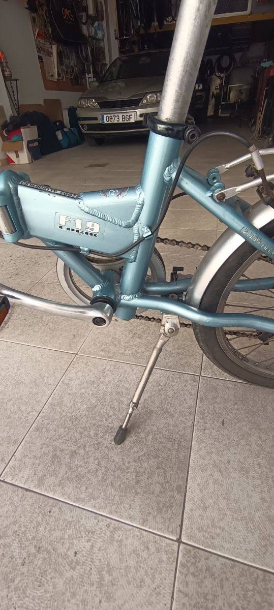 Bici Monty Plegable F19