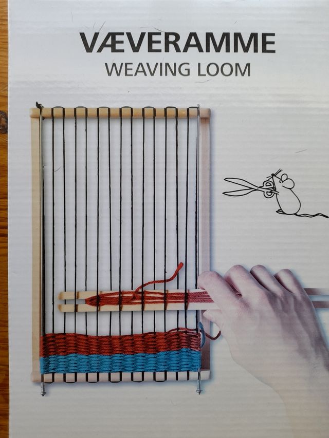 Telar de iniciación con instrucciones