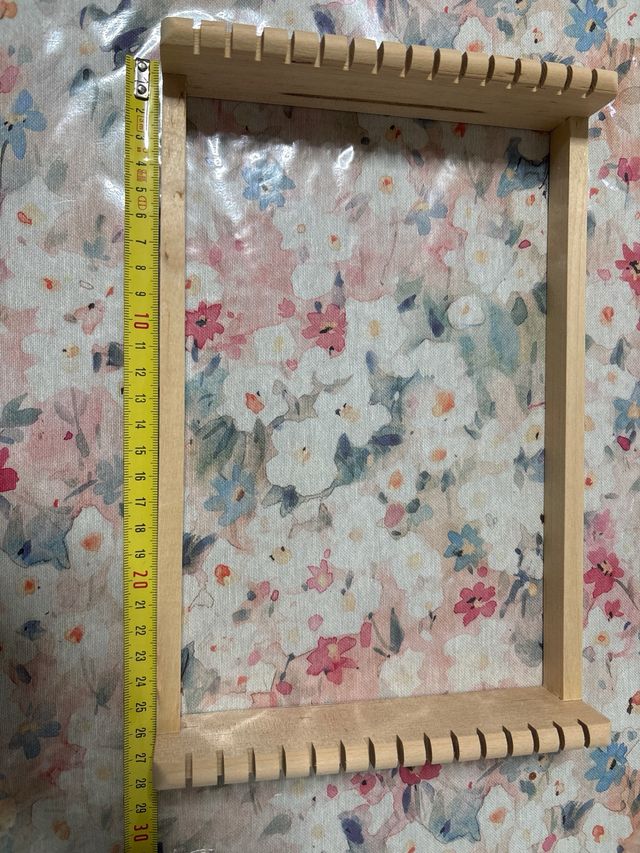 Telar de iniciación con instrucciones