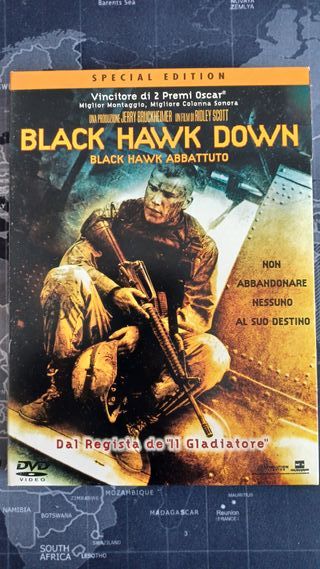 DVD Black Hawk Down - Black Hawk abbattuto