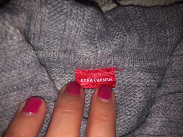 Conjunto punto bebé y camisa a juego