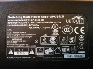 Inyector PoE Ubiquiti