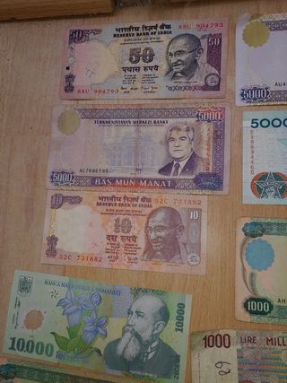 Monedas dinero monederas billete many