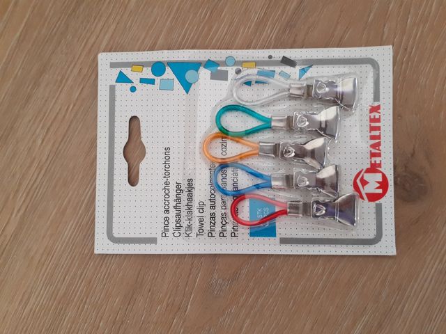 Towel clip utensili cucina