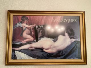 REPLICA CUADRO ANTIGUO VELAZQUEZ