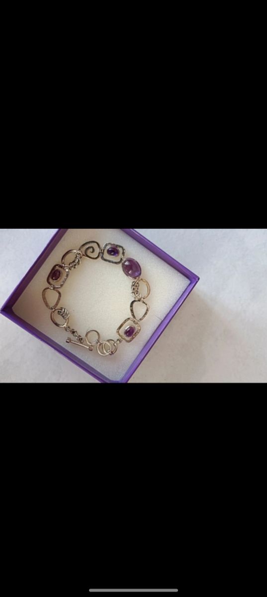 Bracciale pietra ametista