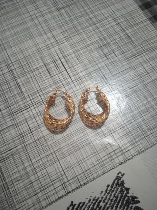 Pendientes doré Zara