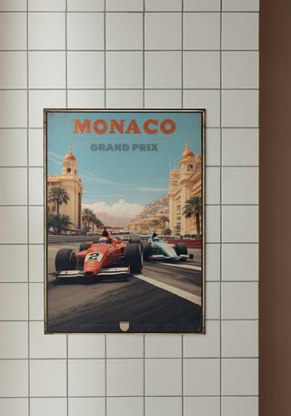 Vintage Poster Monaco Grand Prix