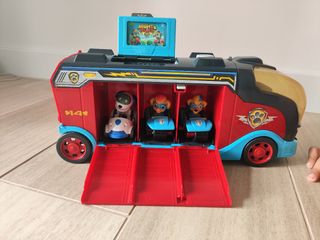 Camión patrulla canina con botón sonido