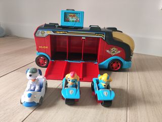 Camión patrulla canina con botón sonido