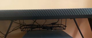 Mesa gamer Genesis Holm 200Rgb #carbono. Mando led