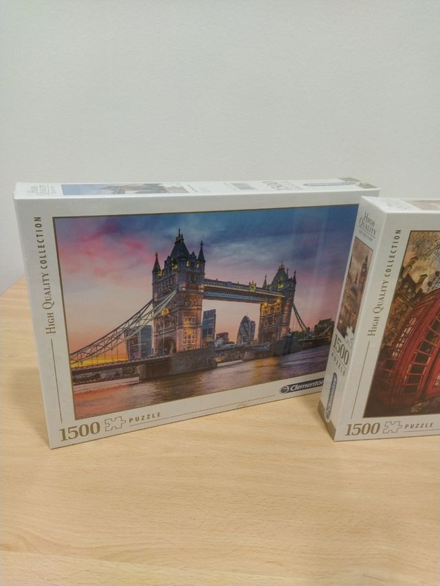 pack 2 puzles de 1500