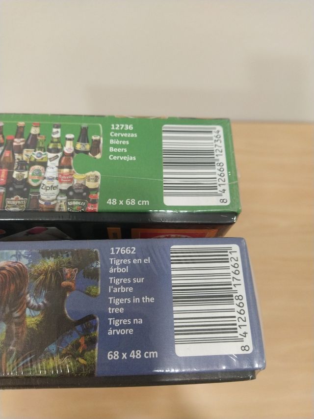 Lote puzles de 1000 piezas