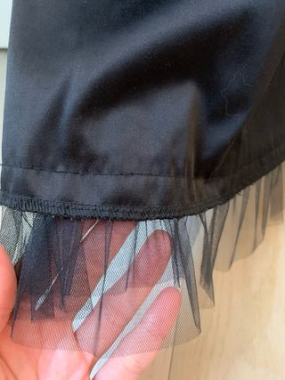 Tubino nero con paillettes