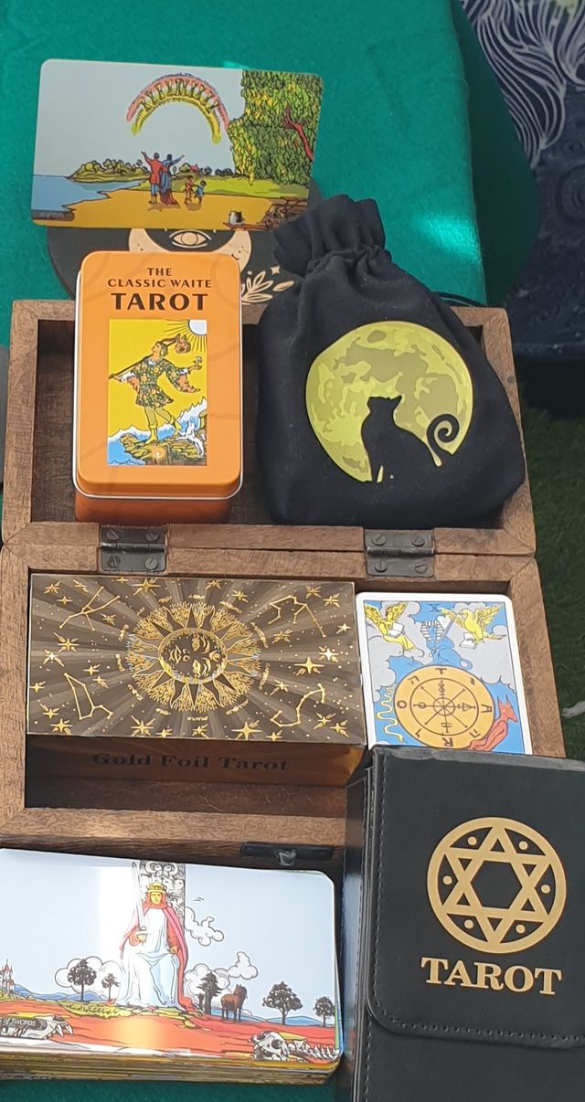 Tarot Caja Piel