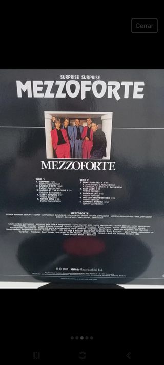 Mezzoforte - Surprise, Surprise. 1982 Germany. Lp