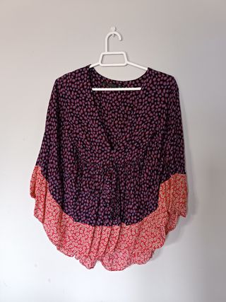 Blusa Zara flores
